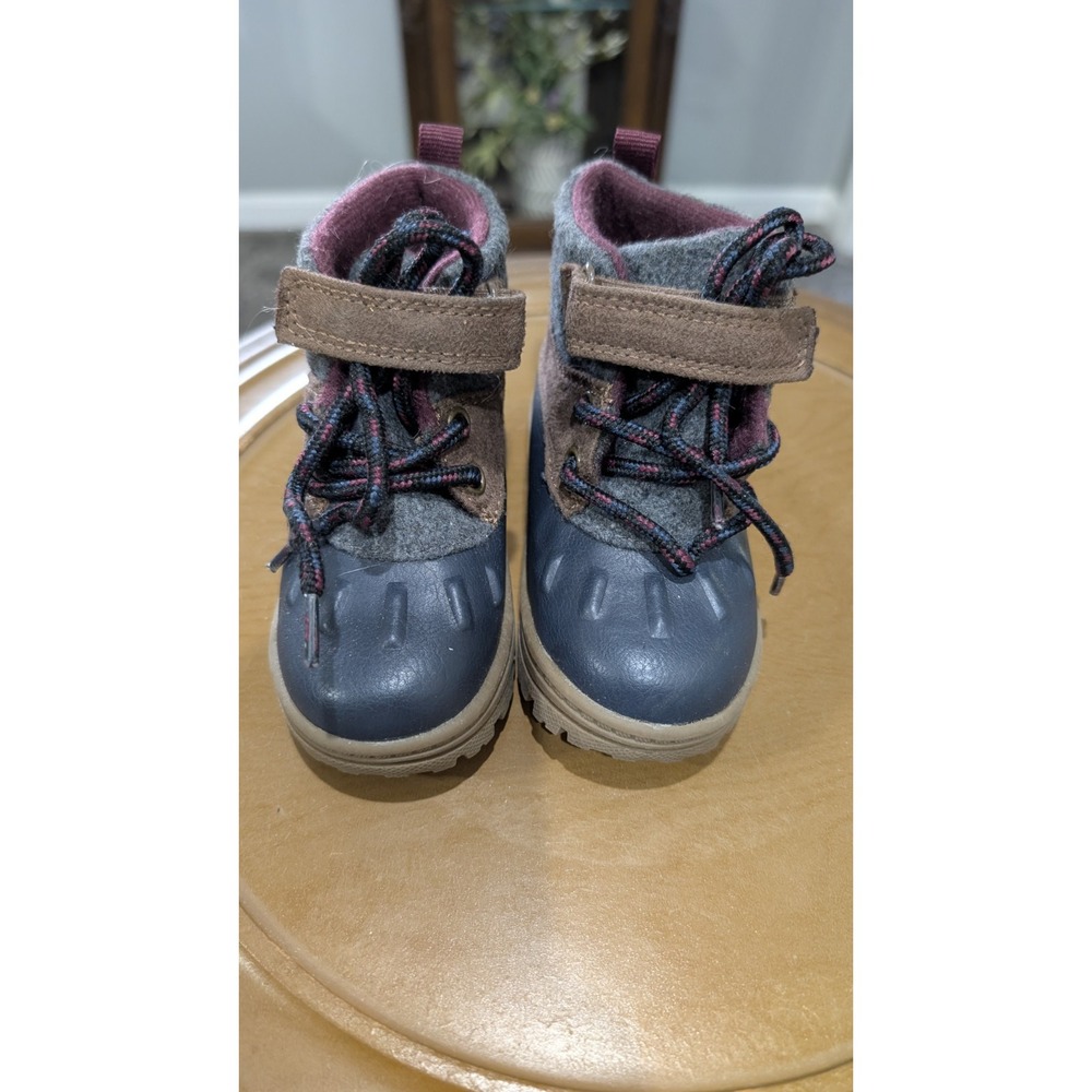 Carter's Toddler Boy's Winter Duck Boots Size US 5M #CF22HO8H NAVY BLUE